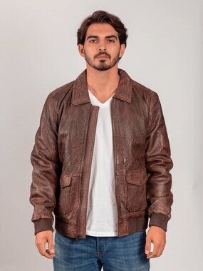 SterlingMode Mens Bomber Jacket